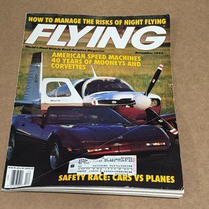 FLYING Magazine - Mooney TLS / Learjet 60 - December 1993